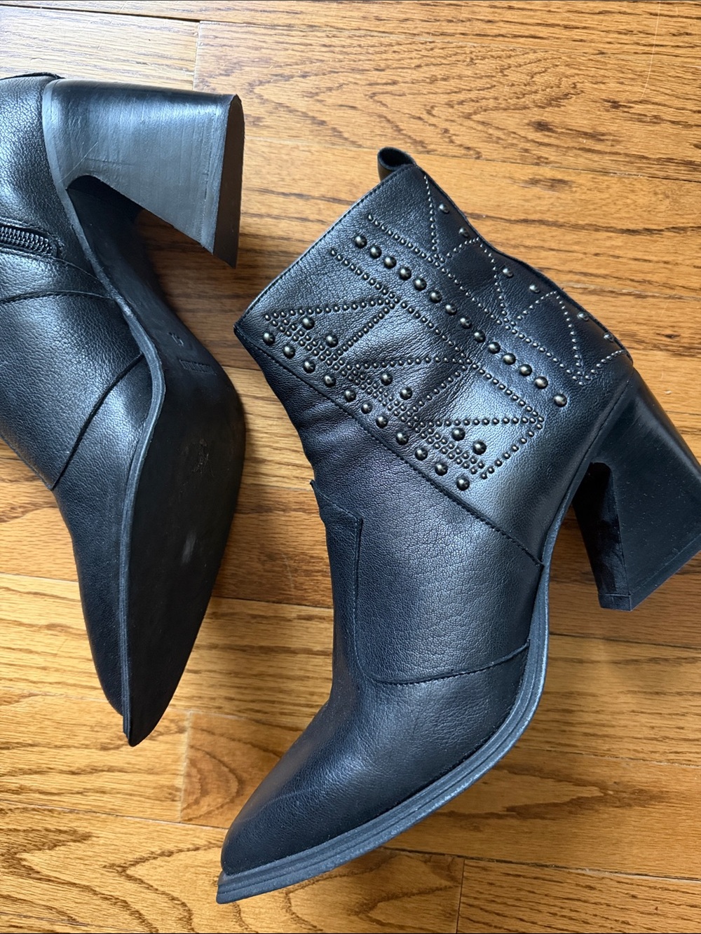 Emanuele Crasto Black Leather Ankle Boot